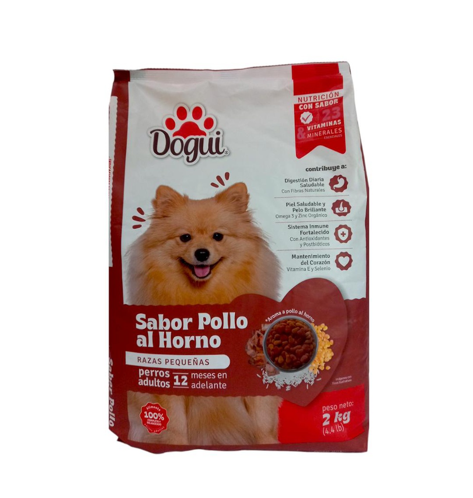 DOGUI ADULTO RAZAS PEQ 2KG 