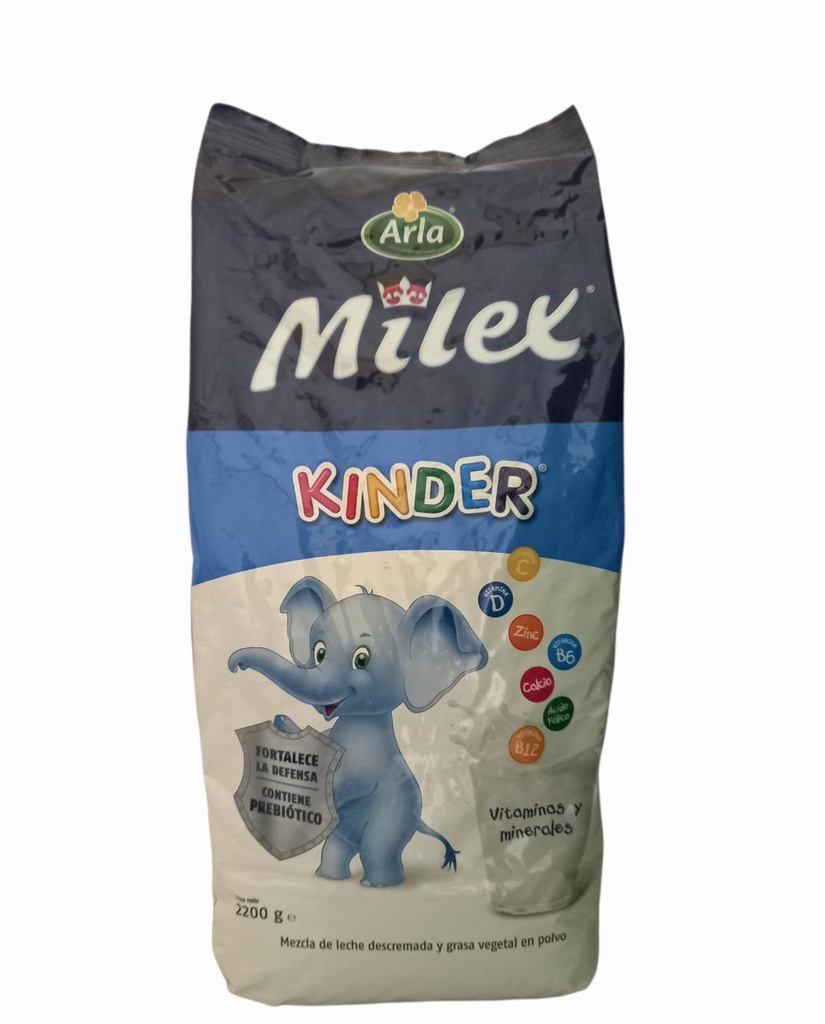 LECHE MILEX KINDER 2200G BOLSA