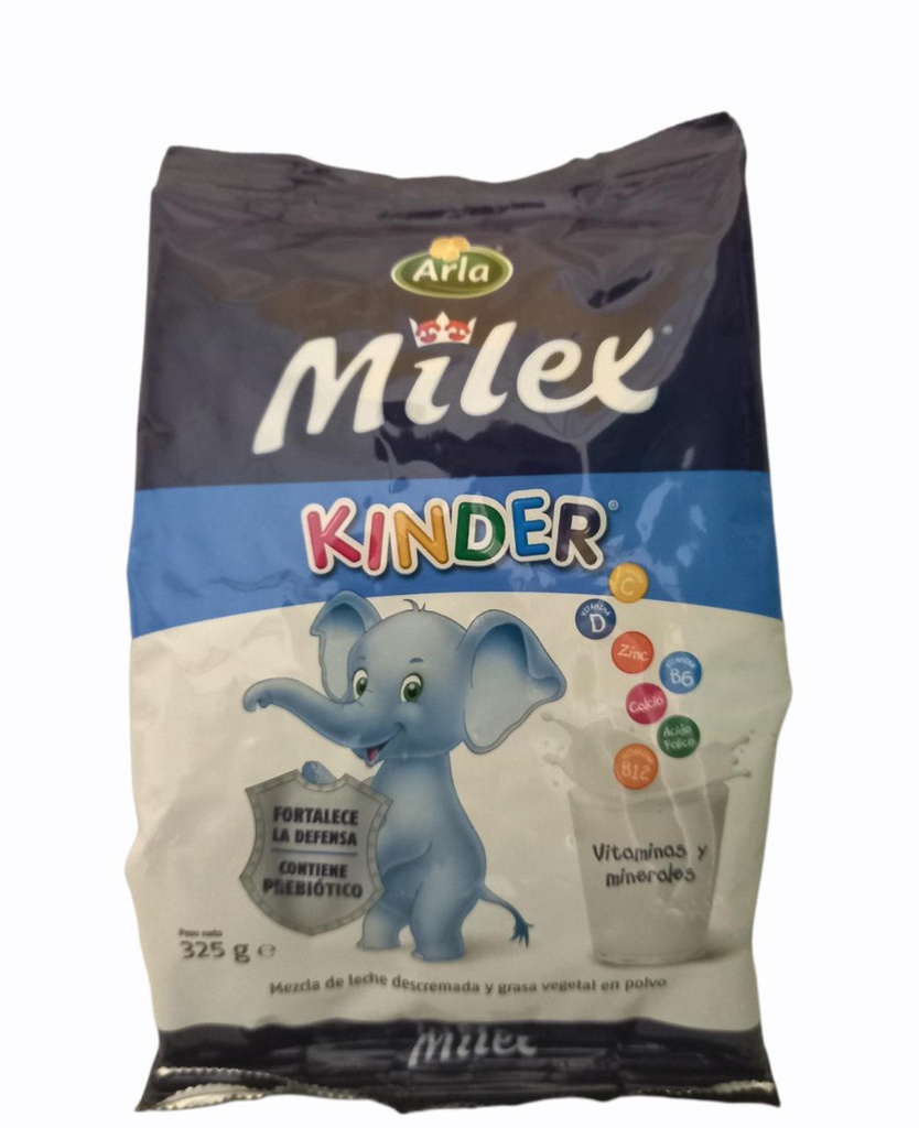 LECHE MILEX KINDER 325G BOLSA