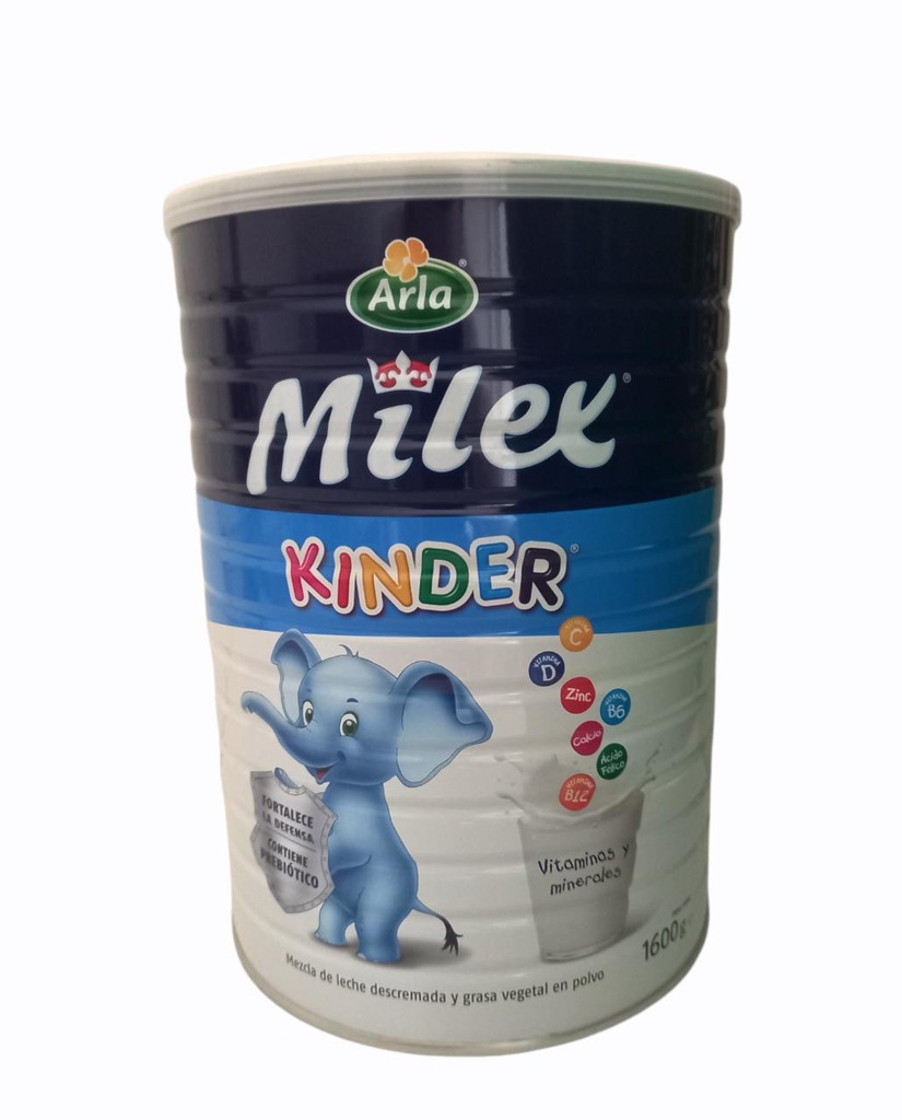 LECHE MILEX KINDER 1600G LATA