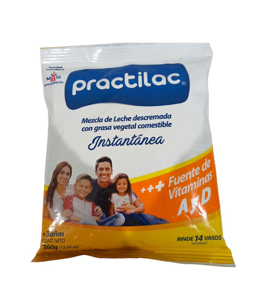 LECHE PRACTILAC DESCREMADA 360