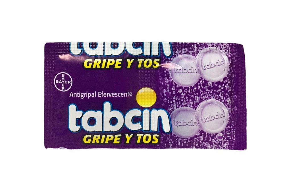 TABCIN GRIPE Y TOS EFERVE UNID