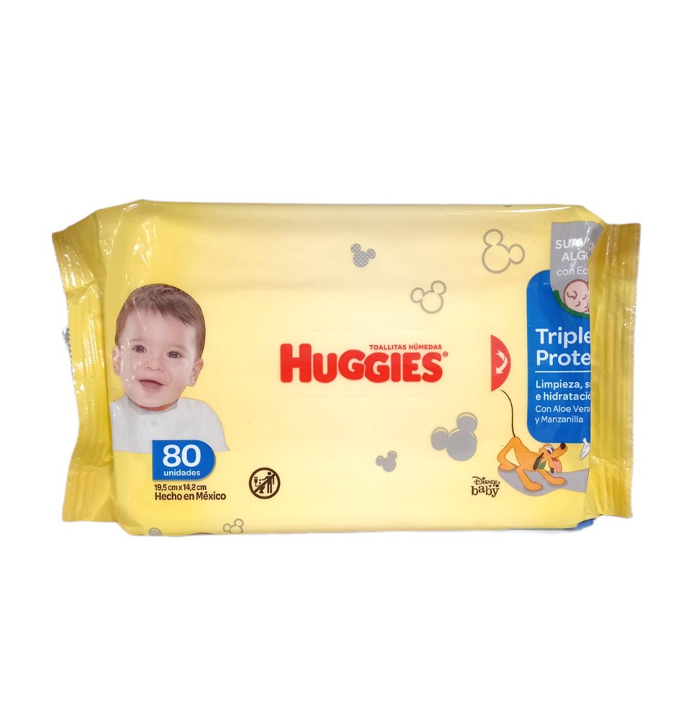 TOALLAS HUMEDAS HUGGIES 80UN