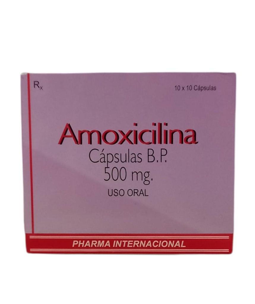 CAJA DE AMOXICILINA 100 UNIDAD