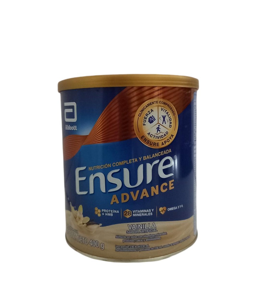 ENSURE ADVANCE VAINILLA 400G