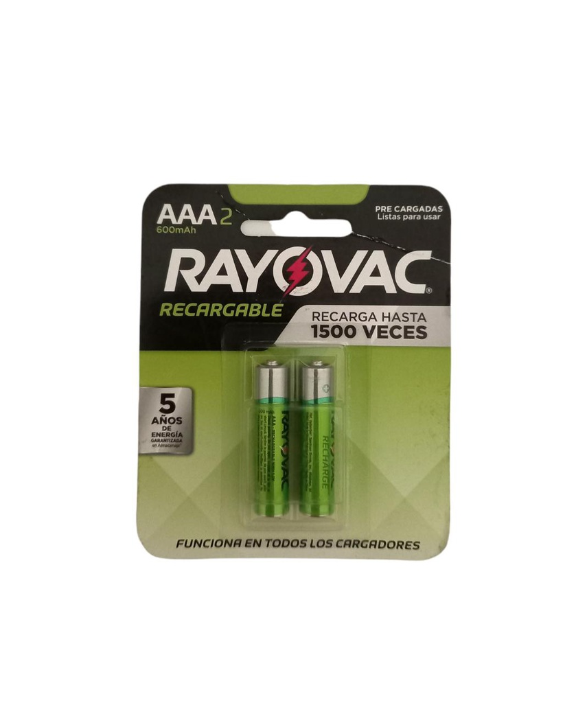 BATERIAS RECARGABLES RAYO VAC 