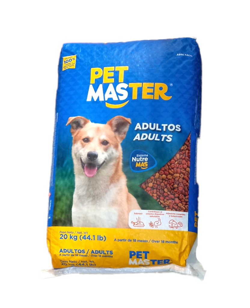 SACO PET MASTER ADULTO 44 LIBRAS