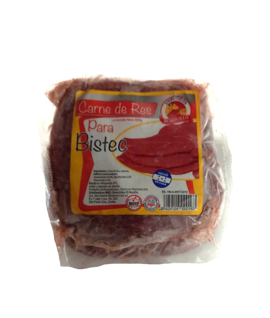 BISTEC DE RES NOVILLO LIBRA