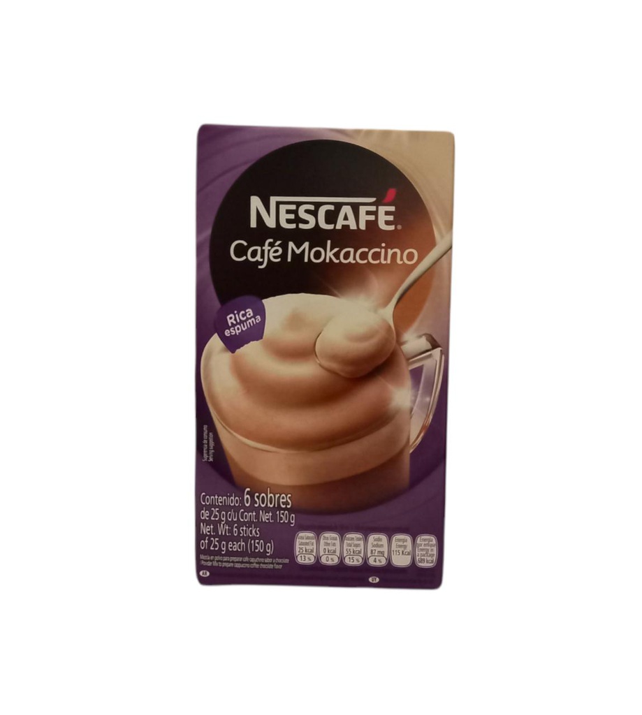 NESCAFE CAPUCCINO MOKACCINO 25