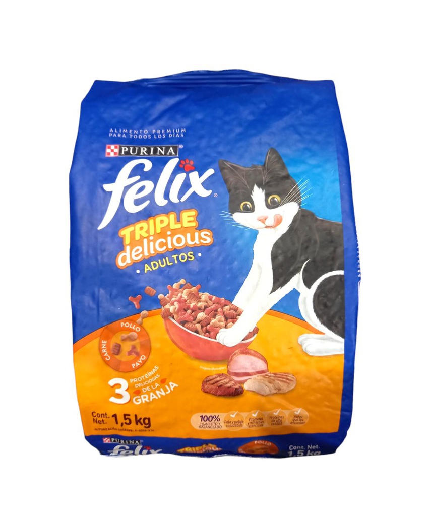 FELIX PURINA VARIEDAD 1 5KG