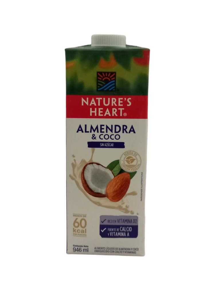 NATURES HEART ALMENDRA 946 ML