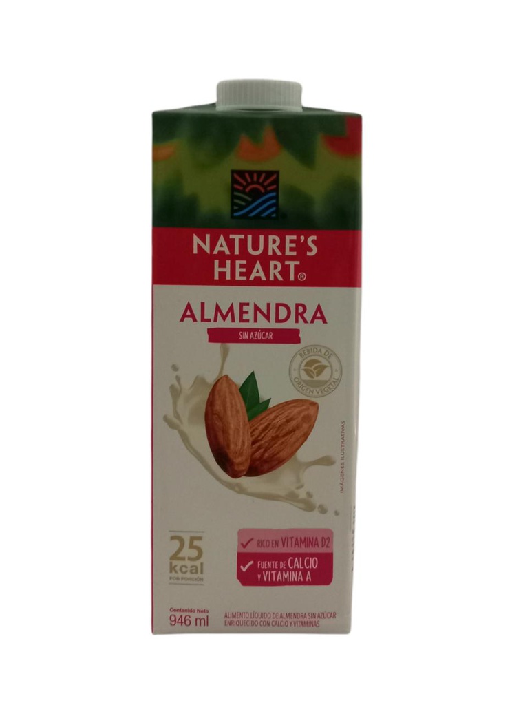 NATURES HEART ALMENDRA 946 ML