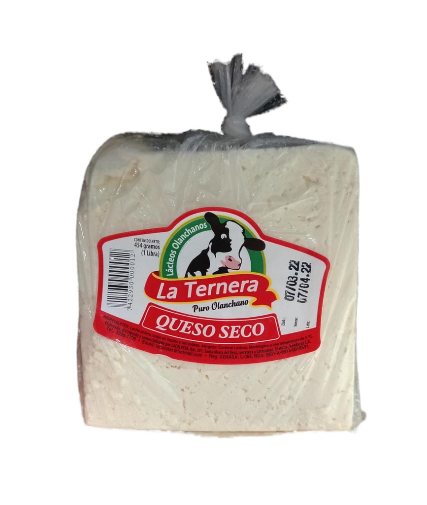 QUESO SECO LA TERNERA 1LB