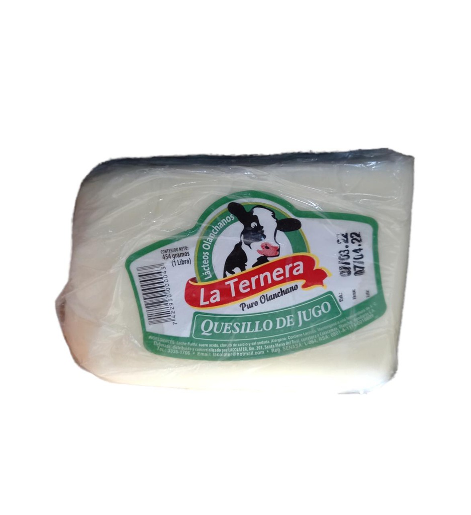 QUESILLO DE JUGO LA TERNERA 1L