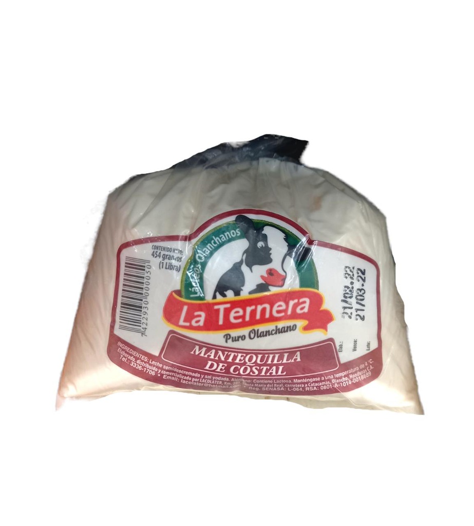 MANTEQUILLA COSTAL LA TERNERA