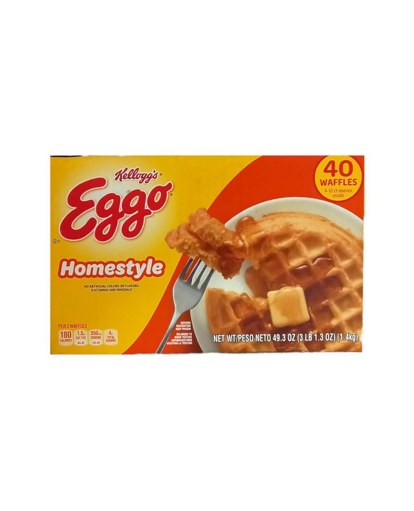 WAFFLES EGGO KELLOGGS 40U PRIC