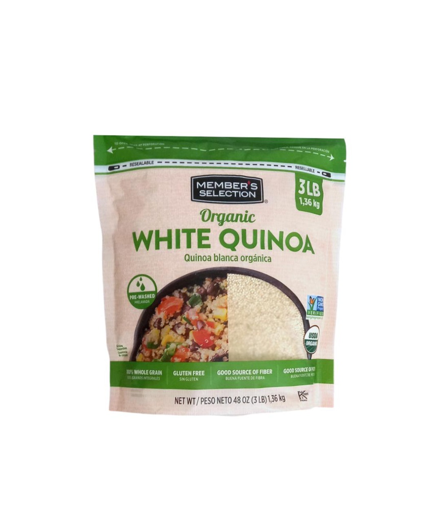 QUINOA ORGANIC MEMBER SEL 3LBS