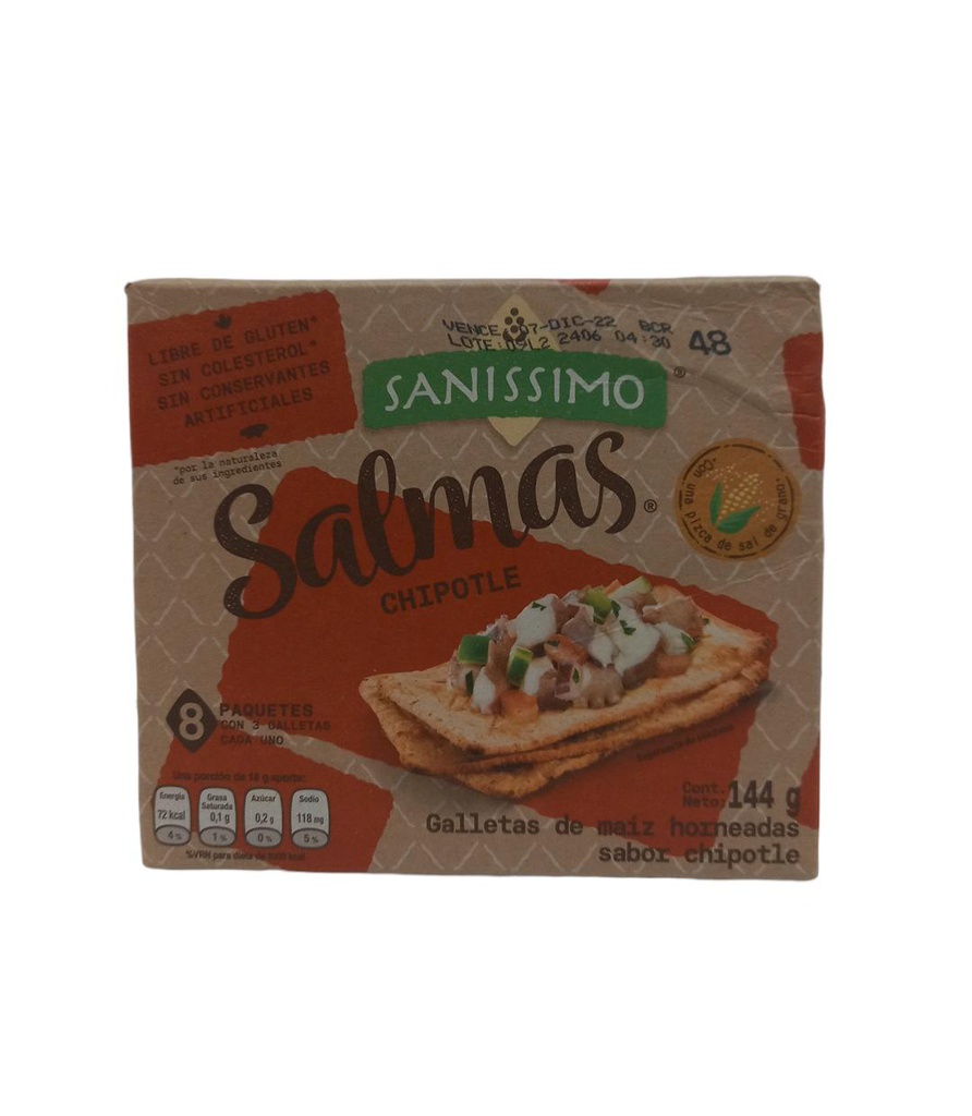 SALMAS CHIPOTLE 144G