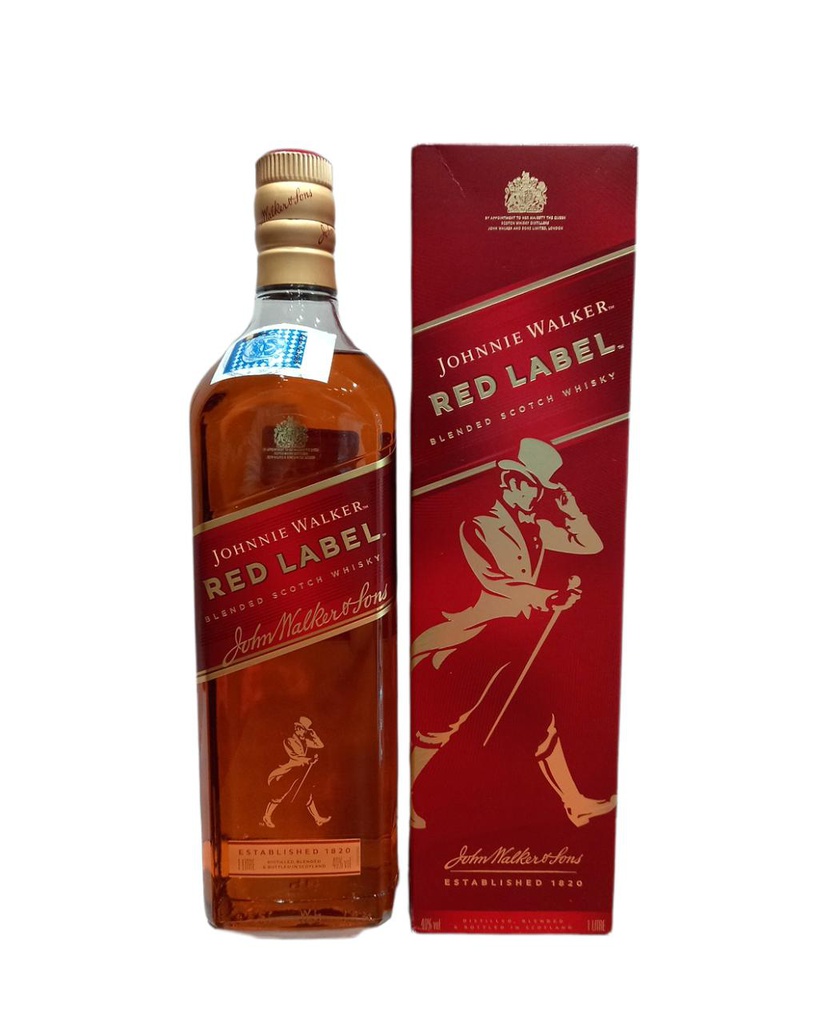 WHISKY JOHNNIE WALKER RED 1LT