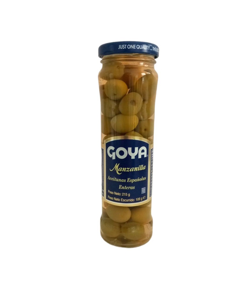 ACEITUNA ENTERA GOYA 215 G