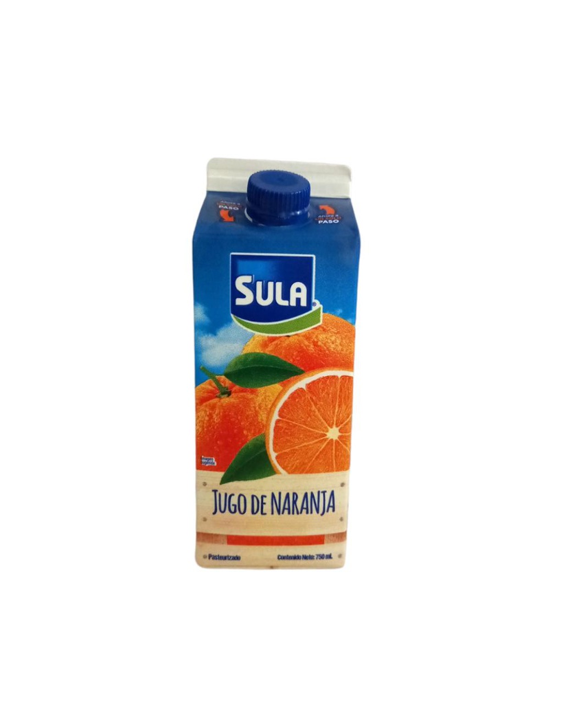 JUGO NARANJA SULA C/ TAPA 750 