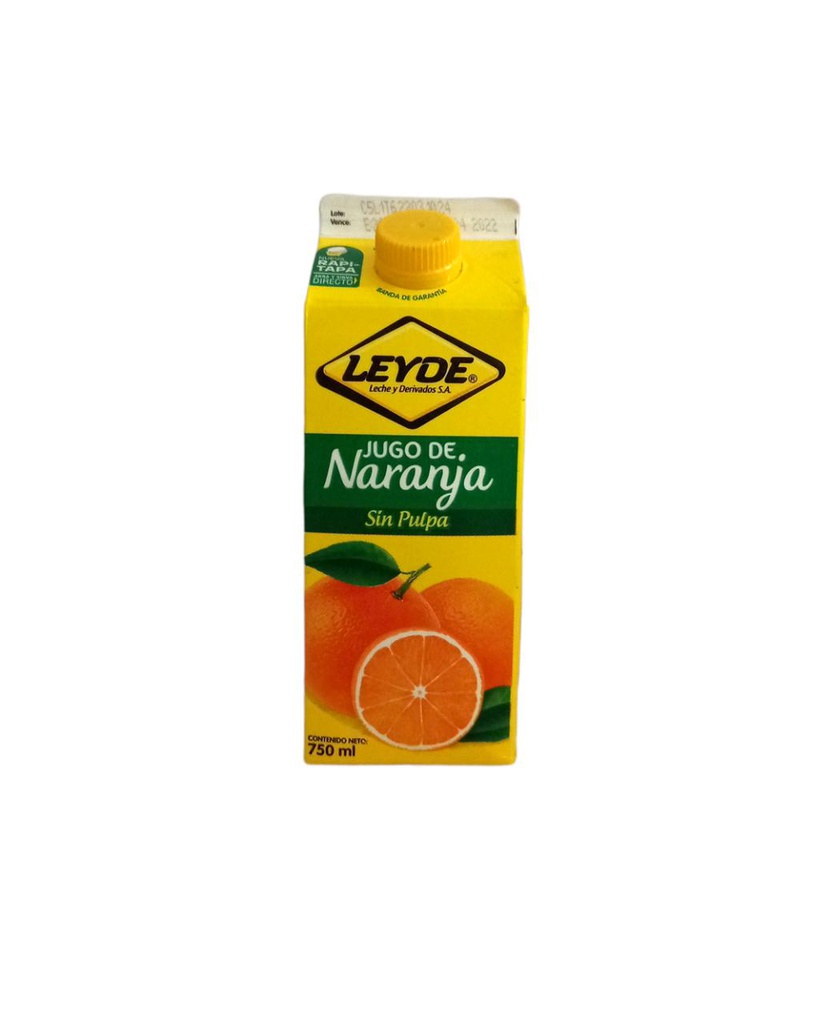 JUGO DE NARANJA S/PULPA 750ML