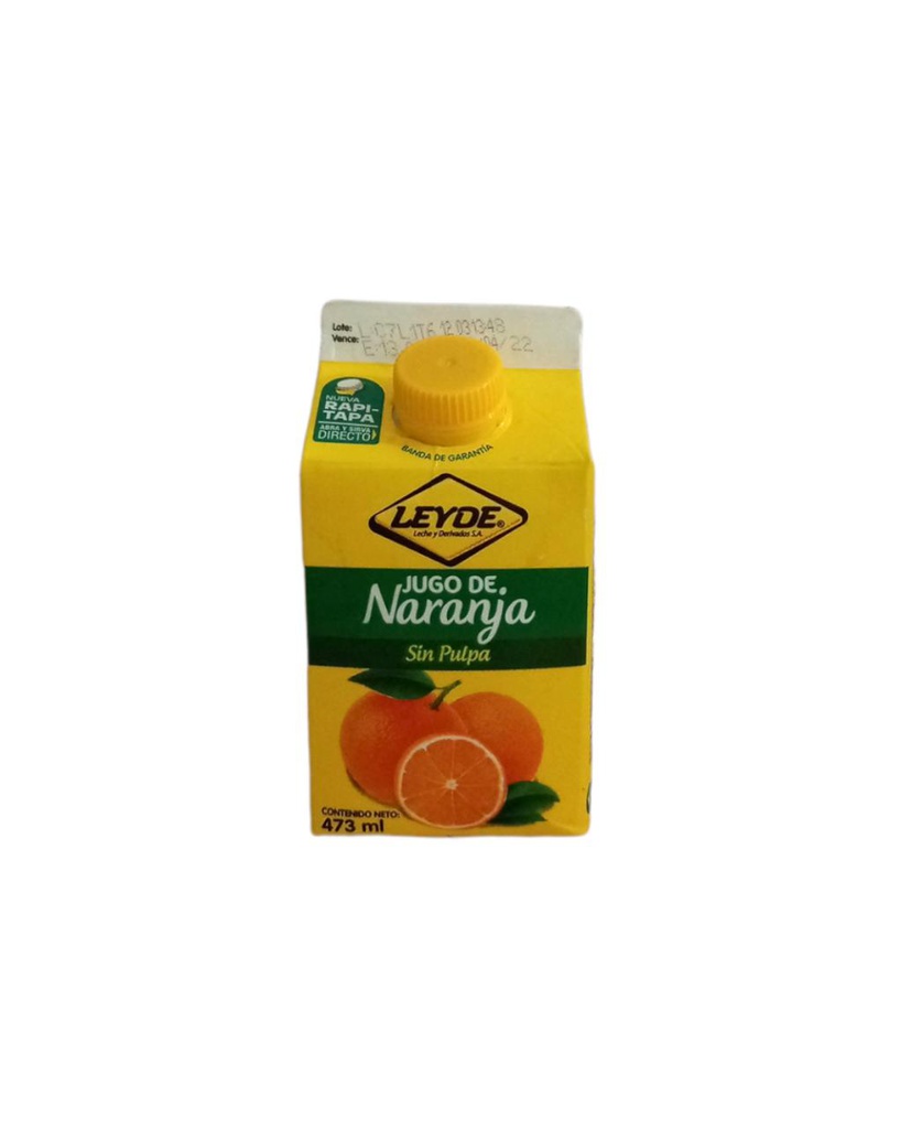 JUGO DE NARANJA LEYDE 1/2LT