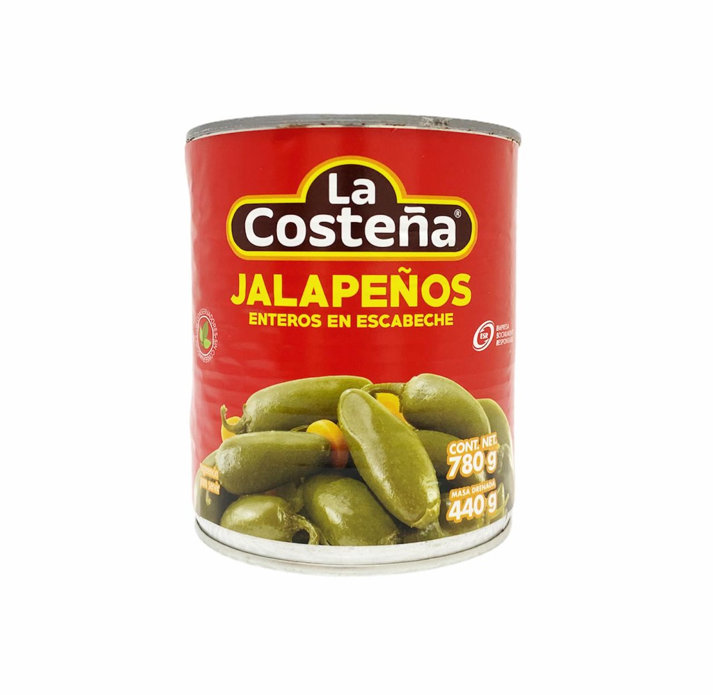 LA COSTENA CHILE JALAPENO. 780