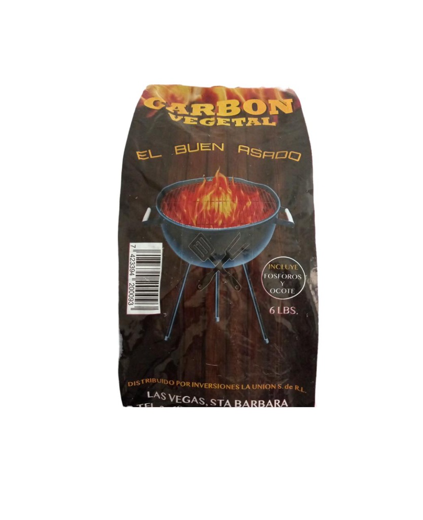 CARBON EL BUEN ASADO 6 LBS