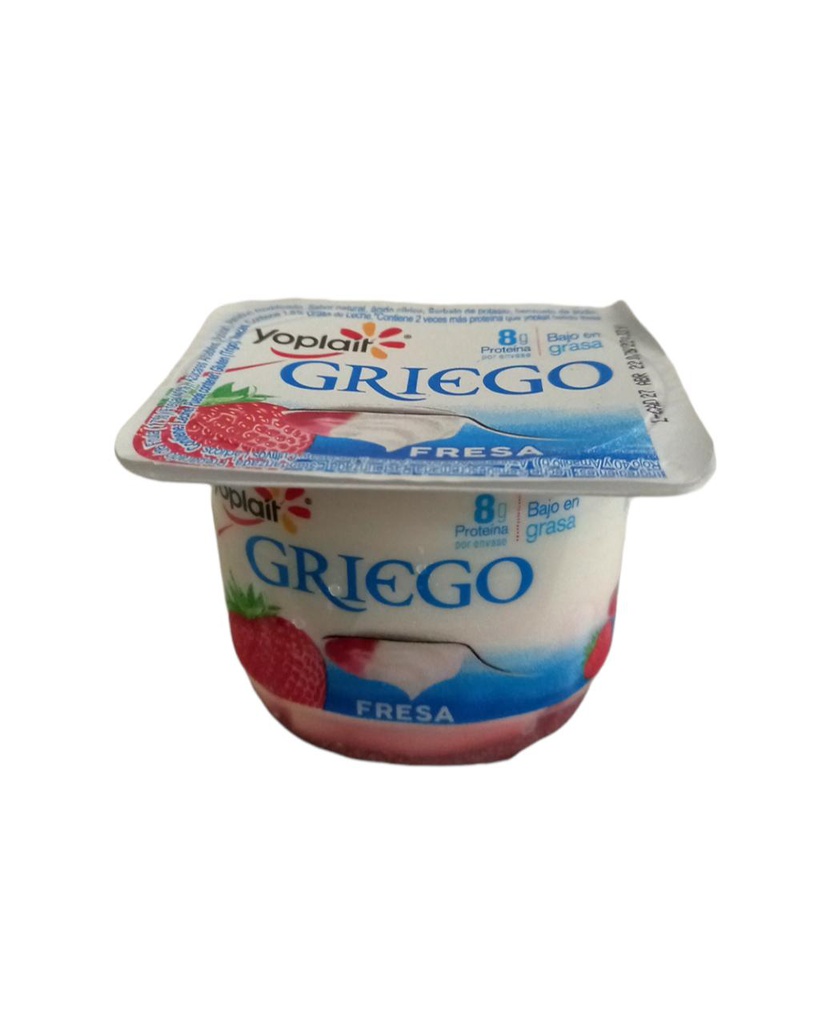 YOGURT GRIEGO CON FRESAS YOPLA