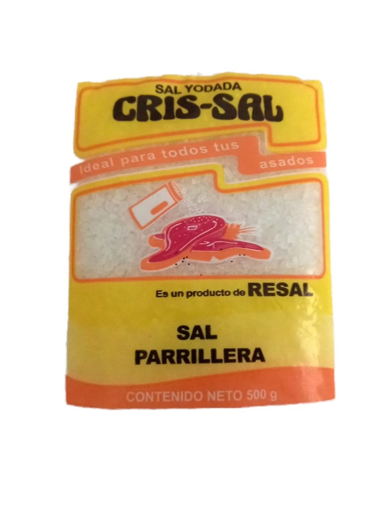 SAL PARRILLERA CRISAL 500G