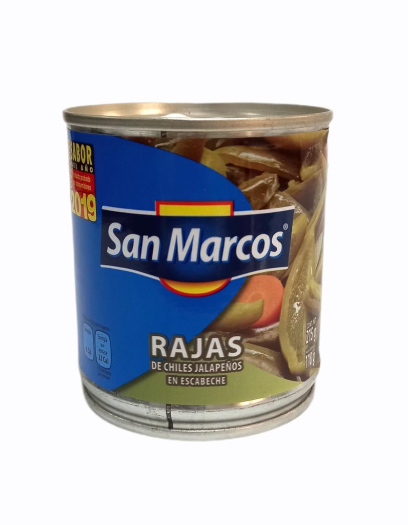 RAJAS VERDES SAN MARCOS 215 G