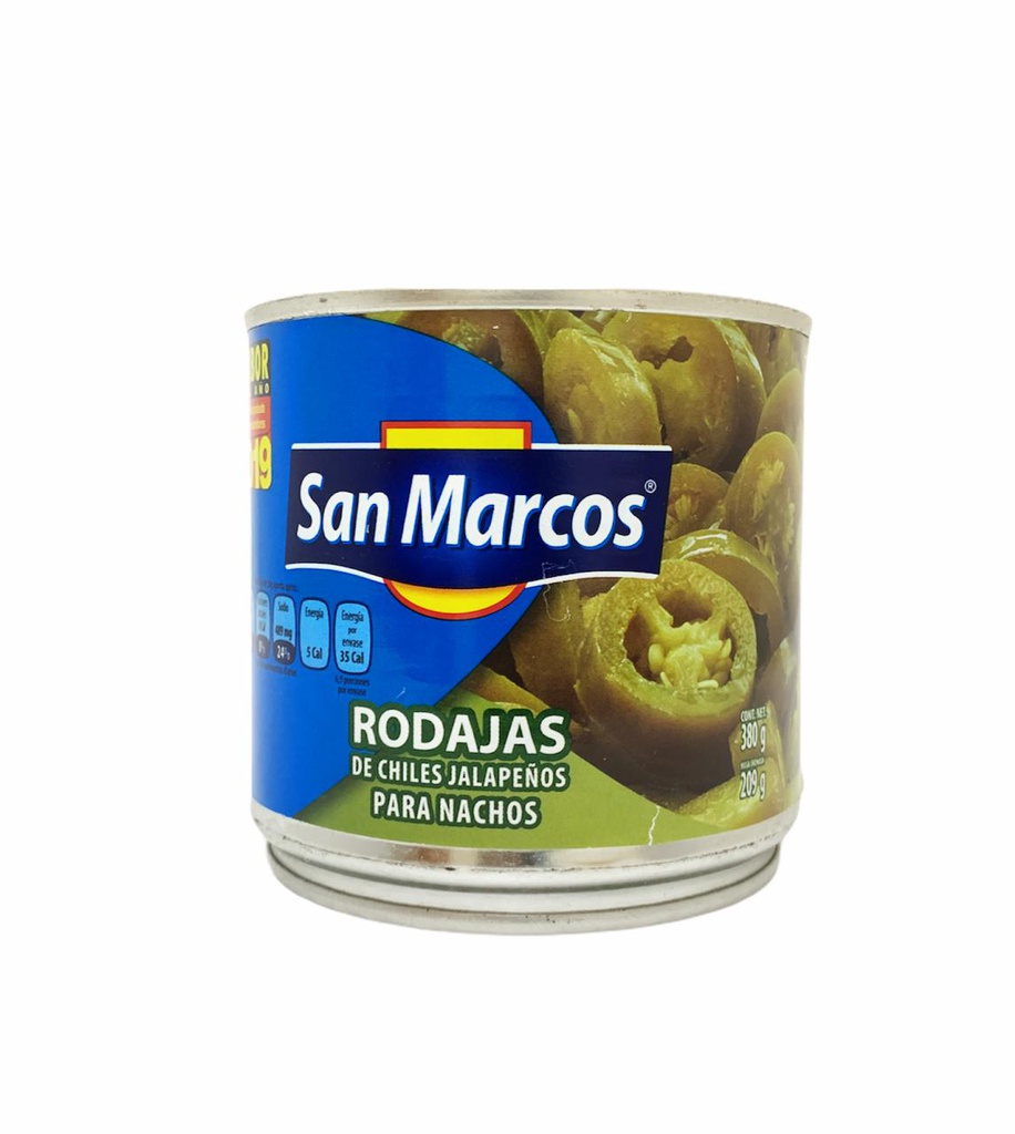 RODAJAS DE CHILE JALAPENO SAN 