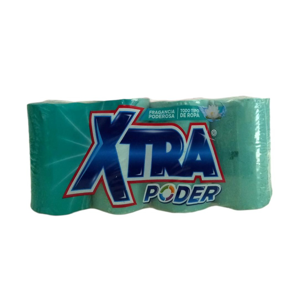 JABON XTRA PODER 4PACK 400G 