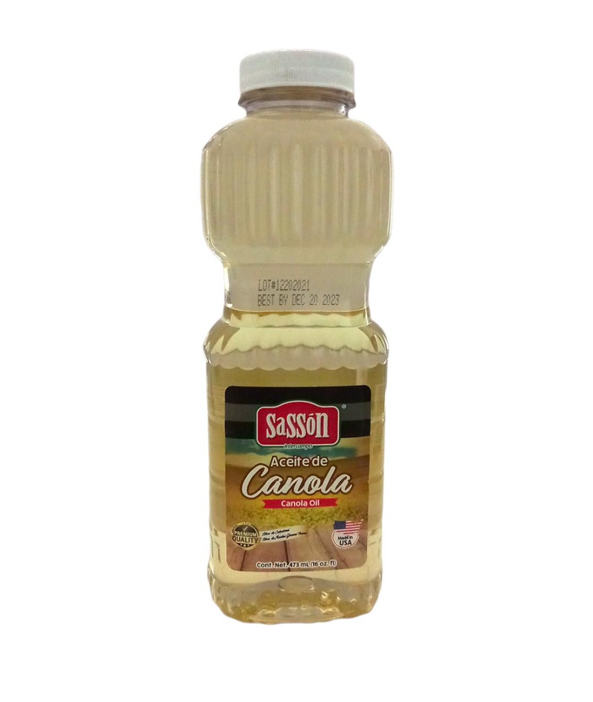 ACEITE CANOLA SASSON 473 ML