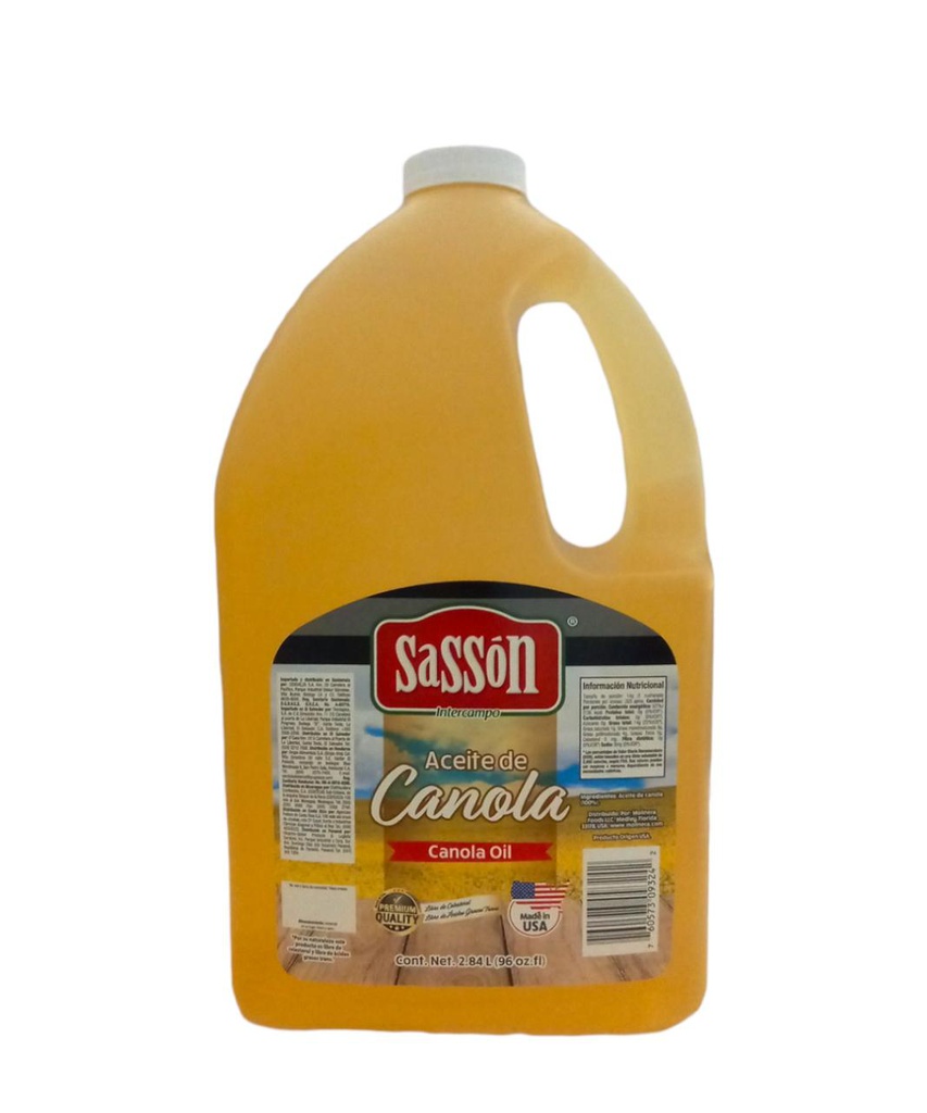 ACEITE CANOLA SASSON 2 84 L