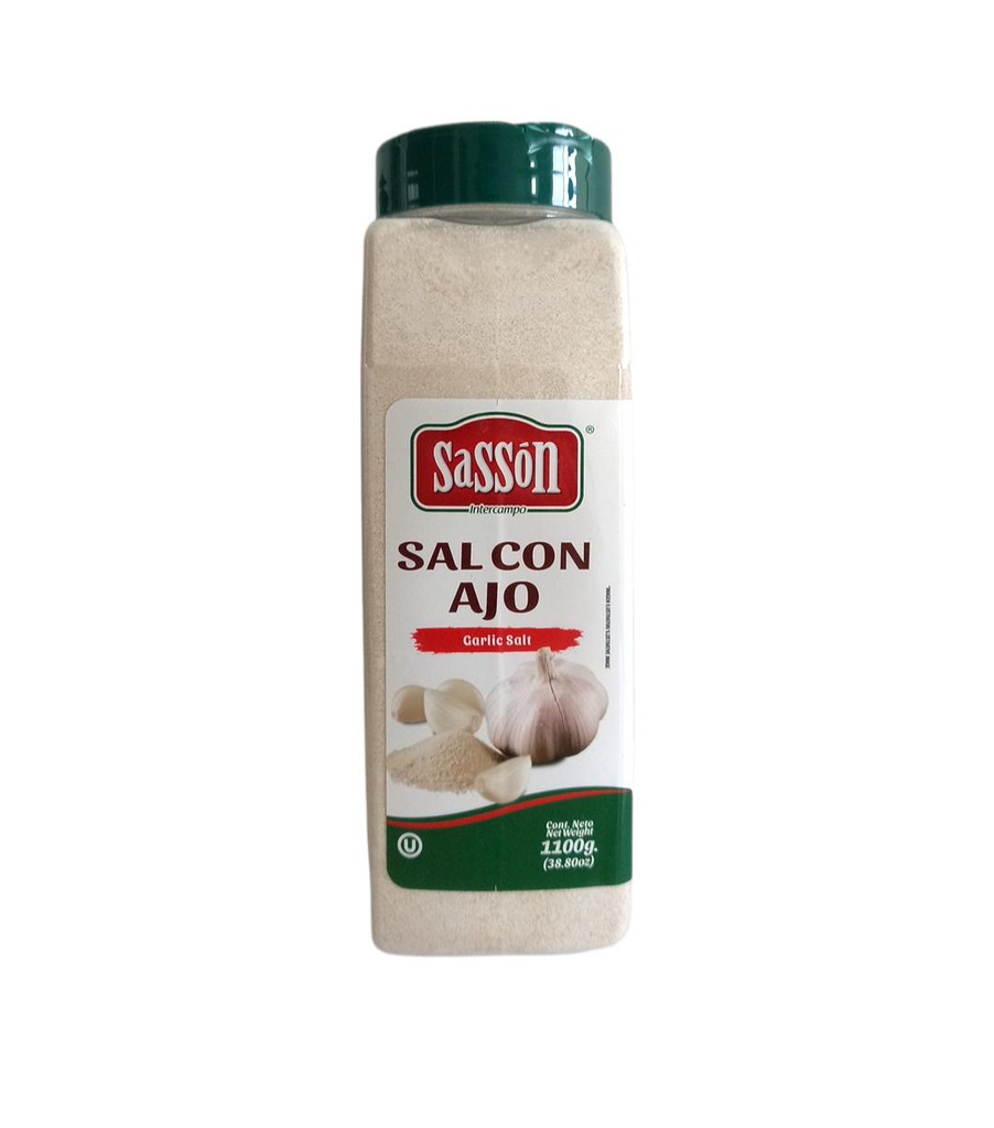 SAL DE AJO SASSON 1,100G