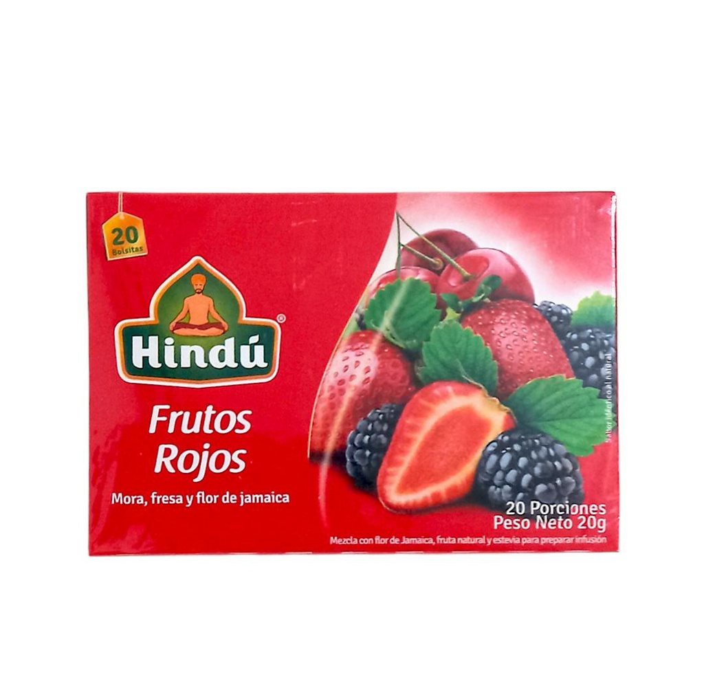 TE FRUTOS ROJOS 20G GRUPO ALZA