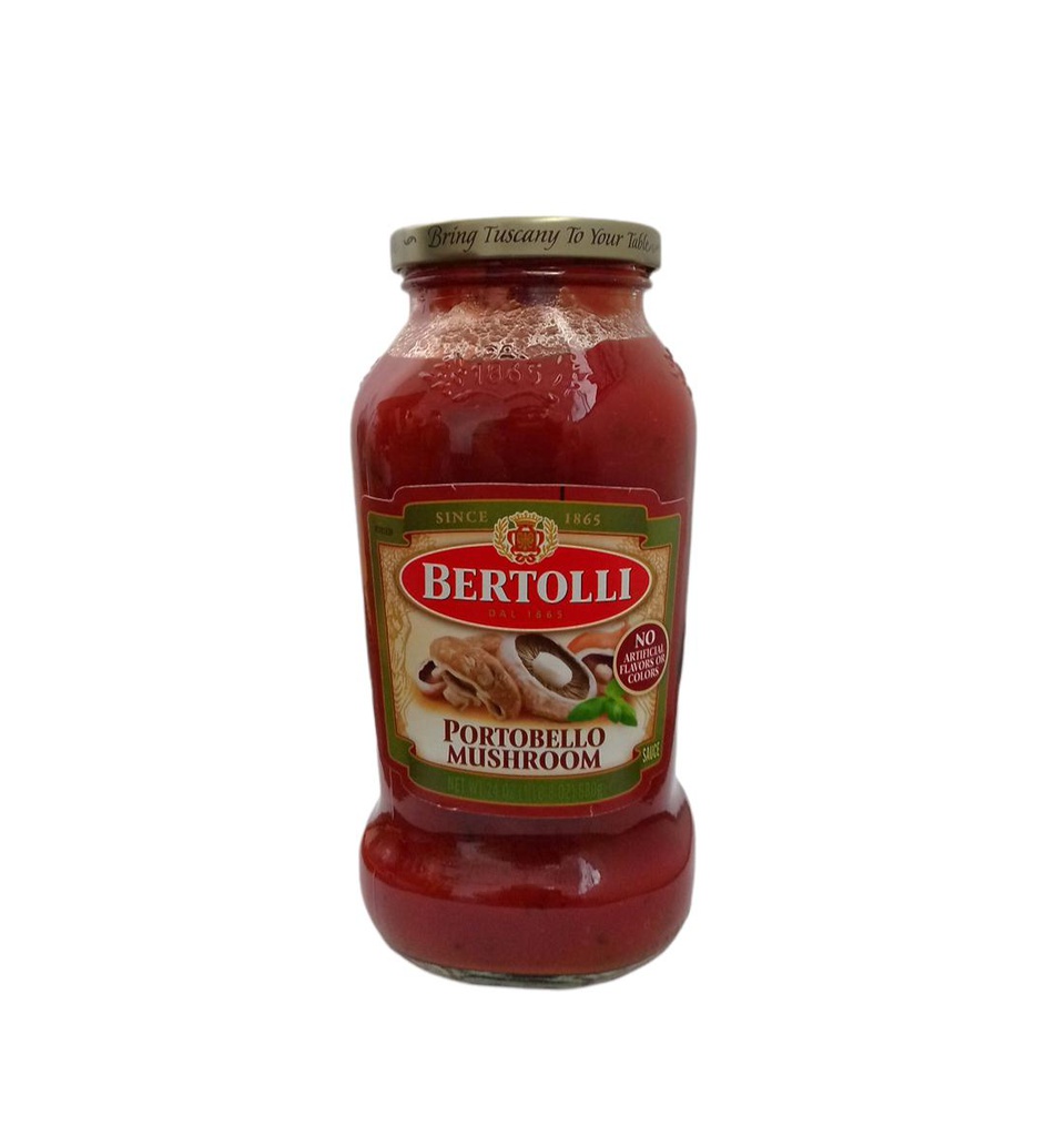 SALSA BERTOLLI MUSHROOM 24 ONZ