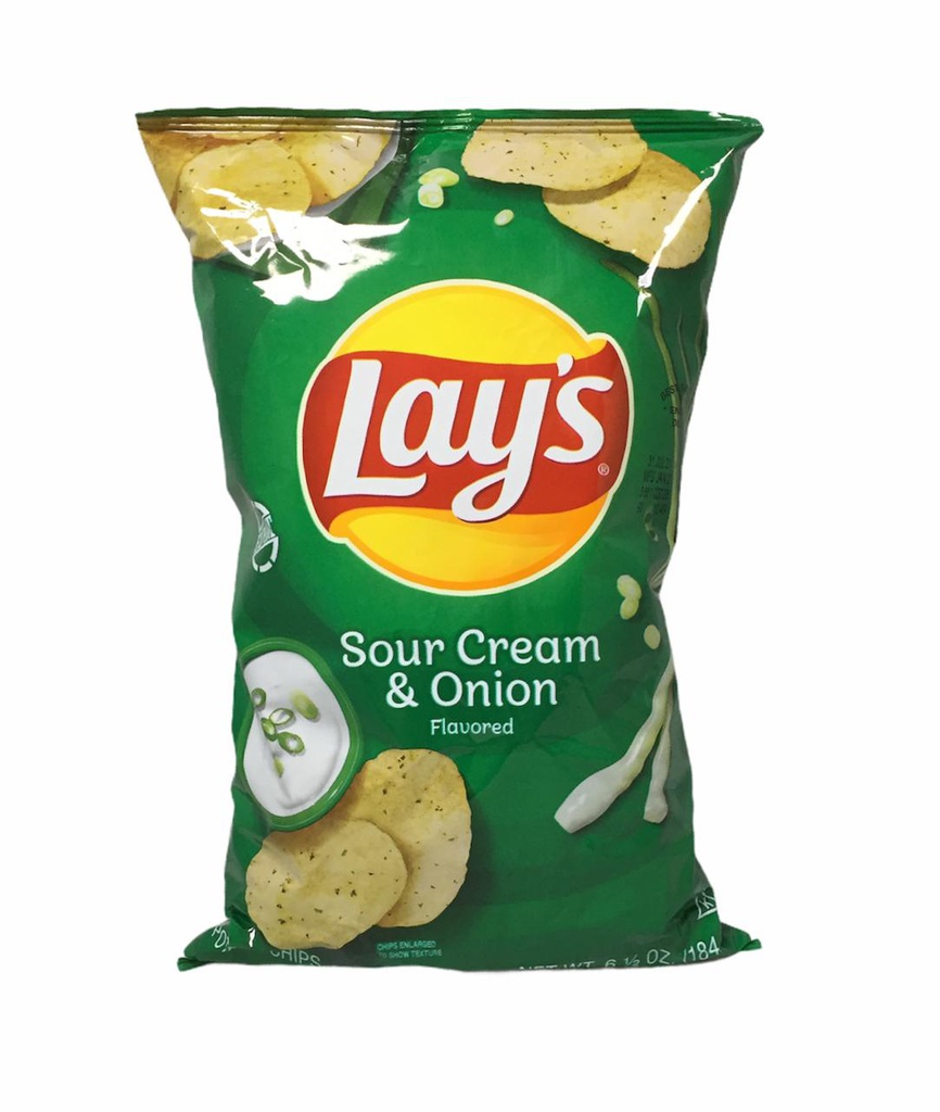 LAYS SOUR CREAM &amp; ONION