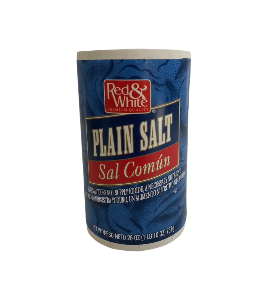 SAL COMUN RED &amp; WHITE 26OZ