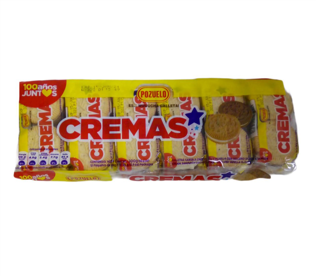 GALLETAS CREMAS MIXTAS POZUELO