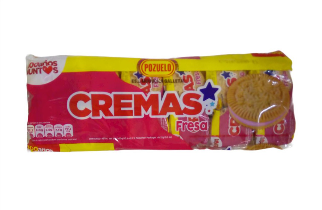 GALLETA CREMA POZUELO FRESA 2