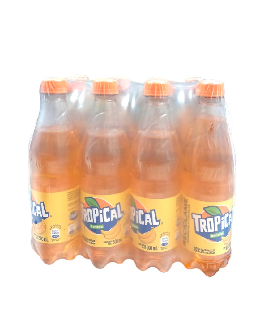 PAQUETE DE BANANA TROPICAL 500 ML NUEVO