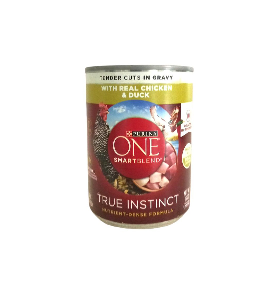 PURINA ONE CHICKEN DUCK 13OZ