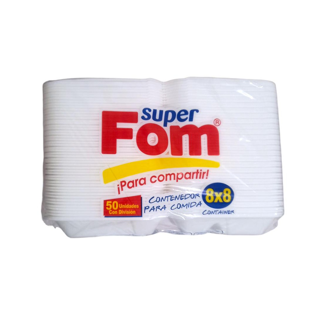 BANDEJA 8X8 CON DIV SUPERFOM 