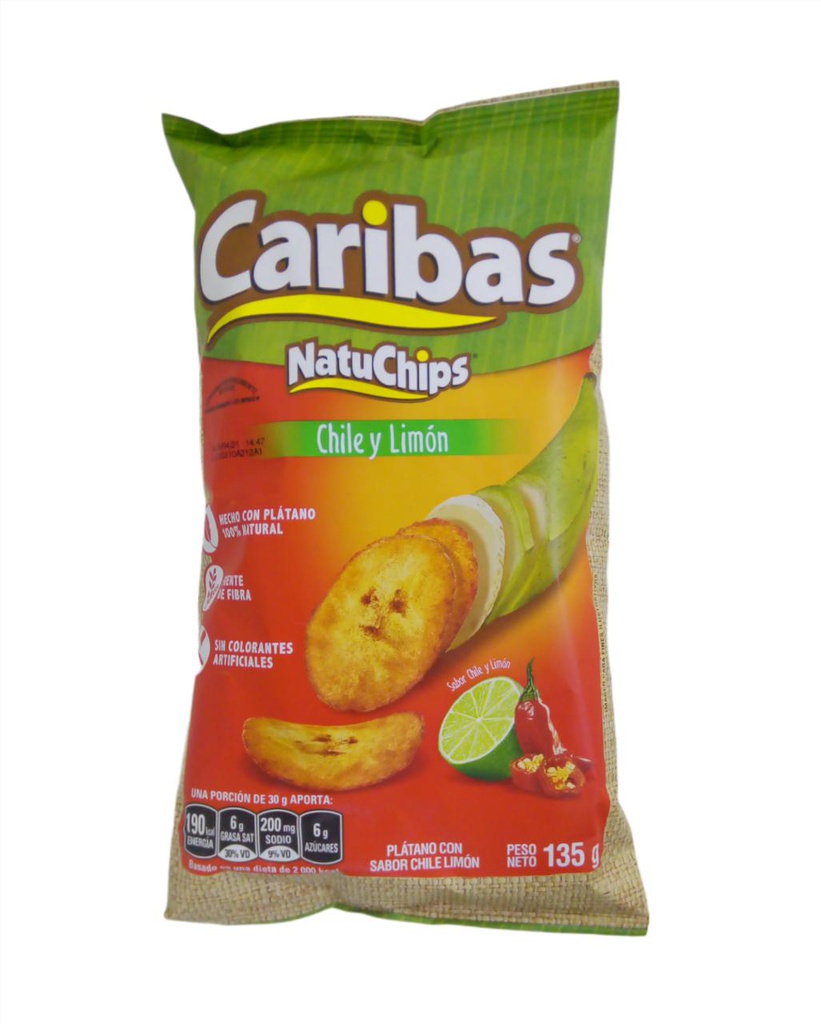 CARIBAS CHILE LIMON NATUCHIPS