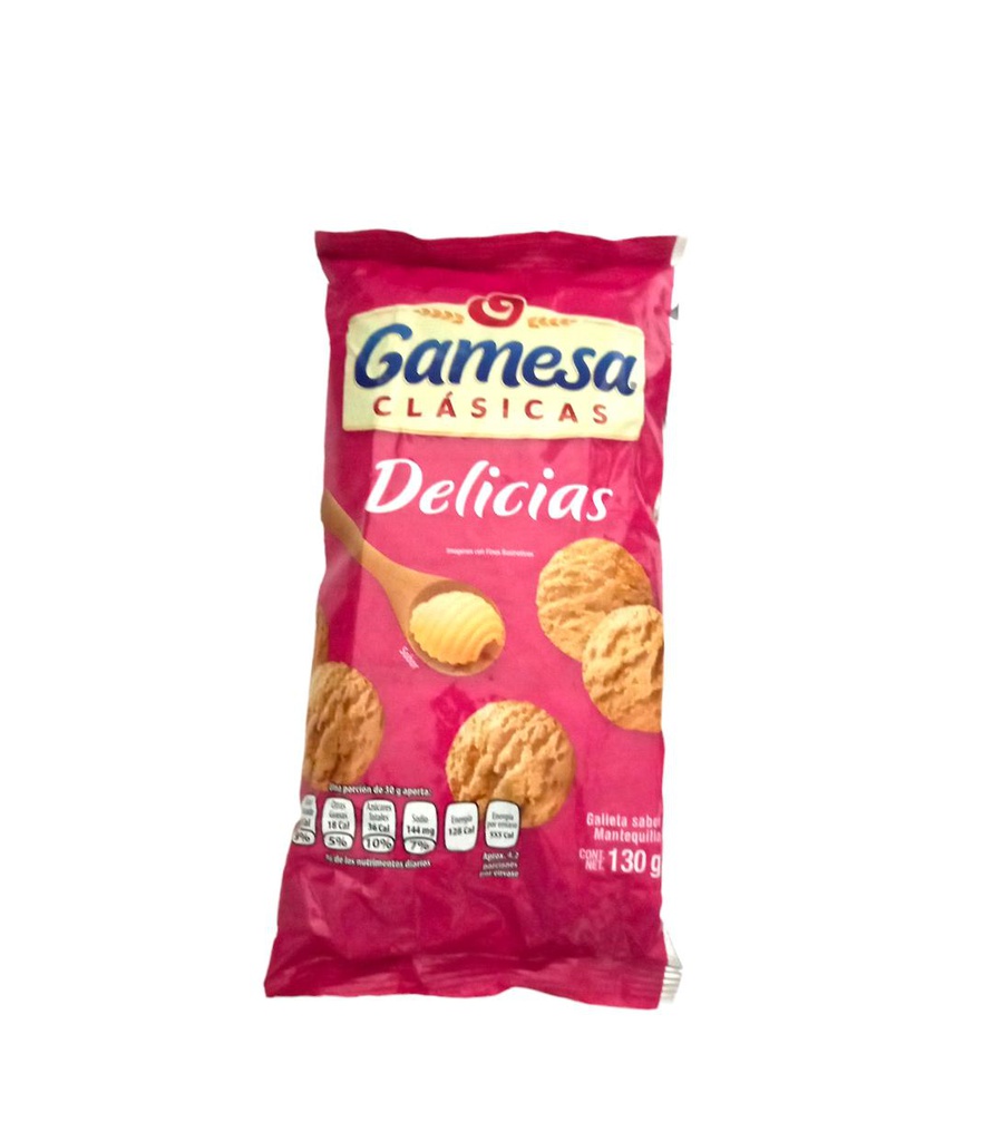 DELICIAS 130G GAMESA CLASICA 