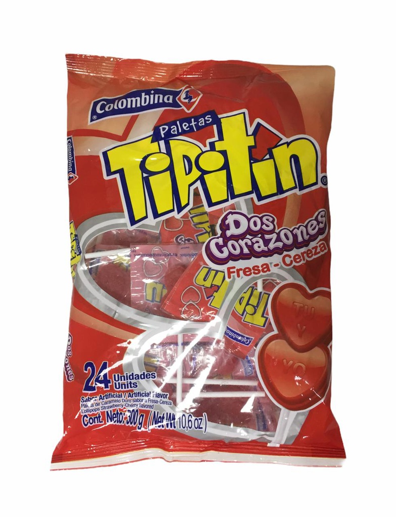 PALETA TIPITIN DOS CORAZONES C