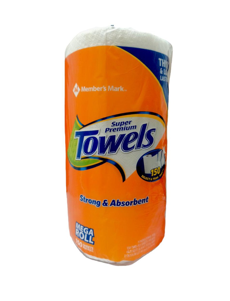 TOALLA SUPER TOWELS 150HOJAS